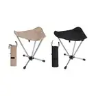 Camping Stool Seat Small Foldable Chair Footrest Backpacking Stool Lightweight,