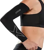 [2XU] Unisex Compression Flex Arm Sleeve - Muscle Support for Enhanced Sports Performance and Recovery