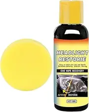 Head Light Restoring Kit - Car Headlight Repair Fluid,Polishing Wax Liquid Long-Lasting UV-Protection for Boat Foggy-Lights Exterior Motorcycle Truck