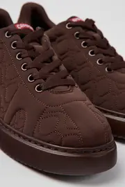Runner K21 Burgundy textile sneakers for women