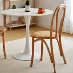白蠟木餐椅實木家用靠背椅吃飯餐廳原木餐桌椅子索耐特椅椅子