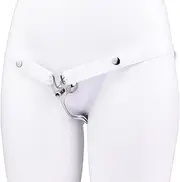 Sex Toys Flat Stainless Steel Adult Toys Inverted Chastity Cage Chastity Lock Chastity Device Male Cage Beginner Cage Penis Cage Erection Ring Bondage Couple Lock
