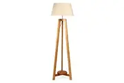 New Oriental Diogo Classic Tripod Floor Lamp - Natural