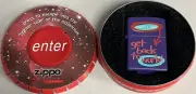 ZIPPO 1999 MILLENNIUM SERIES GET BACK TO WORK MATTE LIGHTER SEALED IN BOX A4