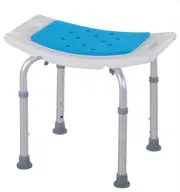 HOMCOM Bath Chair 713-052 Aluminium Blue BNIB