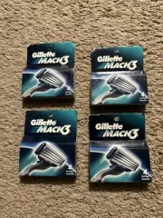 Gillette Mach3 Razor Blade 4 Refills (Mach3) 4 Each