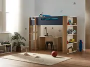 Bingo Loft Bunk - Single / Charcoal
