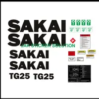 在飛比找蝦皮購物優惠-Sakai TG25組合滾輪貼紙品質
