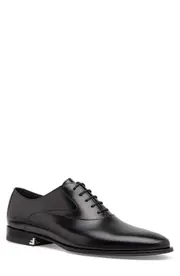 Fendi Calfskin Leather Oxford in Nero at Nordstrom, Size 10Us