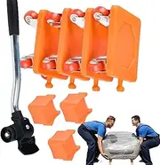 Comoda Furniture Mover Set - Furniture Slides Kit,Refrigerator Slider, Furniture Mover, Furniture Transport Shifter, Furniture Lifter Tool for Refrigerator