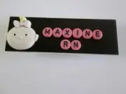 ID NAME TAG BADGE MAGNET OR PIN CUSTOM,BABY FACE,MEDICAL,PEDIATRIC,ICU,ER,NURSE