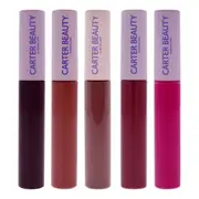 Carter Beauty Free Speech Lip Tint - Michelle-Breege-Maya-Kris-Sheryl Kit For Women 5 Pc Kit 5 x 0.26 oz Lipstick