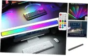 Under Monitor Light Bar, RGB Screenbar Light Desk Lamp Computer, Dimmable LED