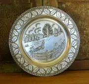 Wilton Armentale 2001 Marshall Fields Limited Edition Plate Winter Christmas