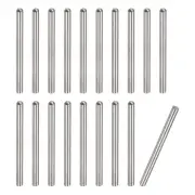 4x35mm Dowel Pins, 20pcs Round Head Flat Chamfered End Dowel Pin