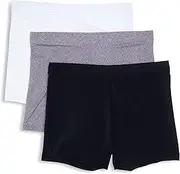 [Playground Pals] Girls' Playwear Multi-Color Mini-Shorts, 3 Pack