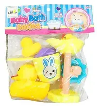 在飛比找Yahoo!奇摩拍賣優惠-黃色小鴨洗澡套裝 黃色小鴨 洗澡套裝 小鴨洗澡玩具 附3隻小