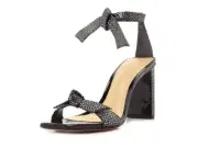 Alexandre Birman clarita 85 square pilar metallic Graphite/black 39.5 NWB