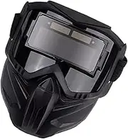 Special Welding and Cutting Masque | Anti-Glare Electric Welding Masque Anti-UV Radiation Detachable | Heat-Insulating Anti-Fog Face Shield Full Cover for Automotive Construction Metal Production