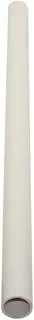 48-50cm(19" Length) DIY Cylindrical PVC Pipe Outer Diameter 20/25/32mm Water Supply and Drainage System Tube 1 Pc(25 mm)