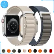 Alpine Loop Strap For Apple Watch Ultra Band 49mm Unisex Nylon Wrist Bracelet