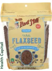 Premium Golden Flaxseeds Antioxidant & Fiber , Sproutable, Vegan, Non-GMO