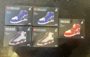 Dr Star Mini Block Air Super Sneaker Jordan 3D Lot Of 5 New