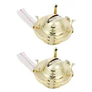 2 Sets Kerosene Lamp Wick Accessories Oil Burner Replacement
