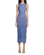 Sandro Knit Midi Dress