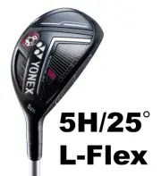 LADIES YONEX EZONE GT HYBRID #5 L-FLEX GRAPHITE SHAFT DRIVESTAR UTILITY 5H UT