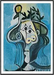 Pablo Picasso Posters Abstract Woman Canvas Painting Pablo Picasso Wall Art Pablo Picasso Prints Vintage Picture For Home Decor Frameless 60×80cm