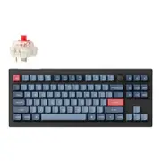 Keychron V3 Max QMK/VIA Wireless Black Custom Mechanical Keyboard - Red Switch [KBKCV3MD1]