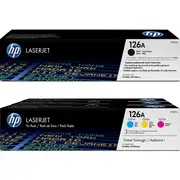 HP 126A Toner Ink Cartridge Black/Cyan/Magenta/Yellow Set LaserJet Genuine
