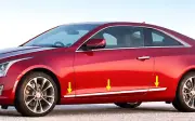 2013-2019 Cadillac ATS 2Dr Stainless Lower Body Side Molding Trim 7/8" 6Pc