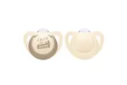 NUK For Nature Silicone 18-36 Months Soother Twin Pack