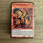 Winged Dragon of Ra Lighter | Windproof Refillable Metal Anime Collectible
