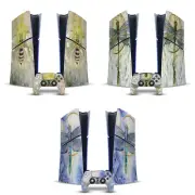 STEPHANIE LAW ART MIX VINYL SKIN DECAL FOR PS5 SLIM DIGITAL CONSOLE & CONTROLLER