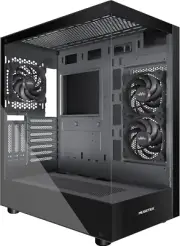 K2 ATX PC CASE, 360MM RAD Support, Full-View Dual Tempered Glass Mid Tower PC Ca