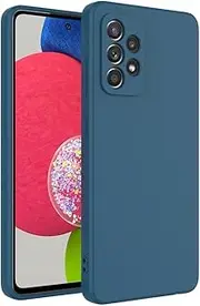 [WOGROO] for Samsung Galaxy A23 Case Dark Blue, Scratch Resistant with Soft Touch, Slim Thin Phone Cover for Samsung Galaxy A23