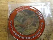 NEW LIMITED 2018 NED SMITH ruffed grouse geocoin unactivated trackable