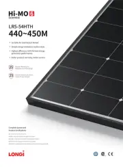 Longi 440Watt 108 Cell HI-MO 6 SCIENTIST Solar Panel - LR5-54HTH-440M