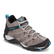 Merrell Women's ALVERSTONE MID Hiking Boot, Charcoal/Tahoe, 10