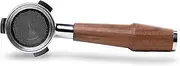 [KNODOS] 54mm Bottomless Portafilter Compatible with Sage Machines (3 Ears) - Walnut Handle, Fits Barista Express, Pro, Touch, Bambino, Duo Temp Pro (Walnut, Fits 54mm Sage/Breville)