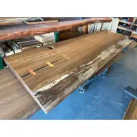 在飛比找蝦皮購物優惠-謝木木工作室 緬甸柚木一片板 210*70*6 原木 桌板 