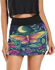 [Joisal] Women Skorts with Pockets High Waisted Tennis Skirts for Women with Shorts, Mini Skirt with Shorts