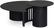 Macy Set of Tables - Black