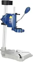 TENOL Adjustable Desktop Drill Stand Single Hole Installation Simple Installation for Hand Drill Workstation Aluminum Base