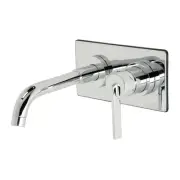 Kingston Brass KS811.CTL Continental 1.2 GPM Wall Mounted - Chrome