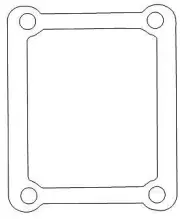 Yamaha 4TP-13621-00 Gasket