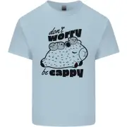 Cappybara Dont Worry Be Cappy Kids T-Shirt Childrens